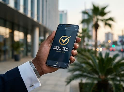 Contrat digital sécurisé pour ventes entre particuliers en Côte d'Ivoire