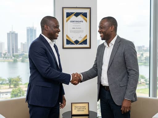 Partenariat de confiance pour transactions P2P à Abidjan